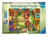 Marvel Kinderpuzzle XXL We Are Groot! (100 Teile) - Smalltinytoystore