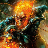 Marvel Kunstdruck Cosmic Ghost Rider 61 x 41 cm - ungerahmt