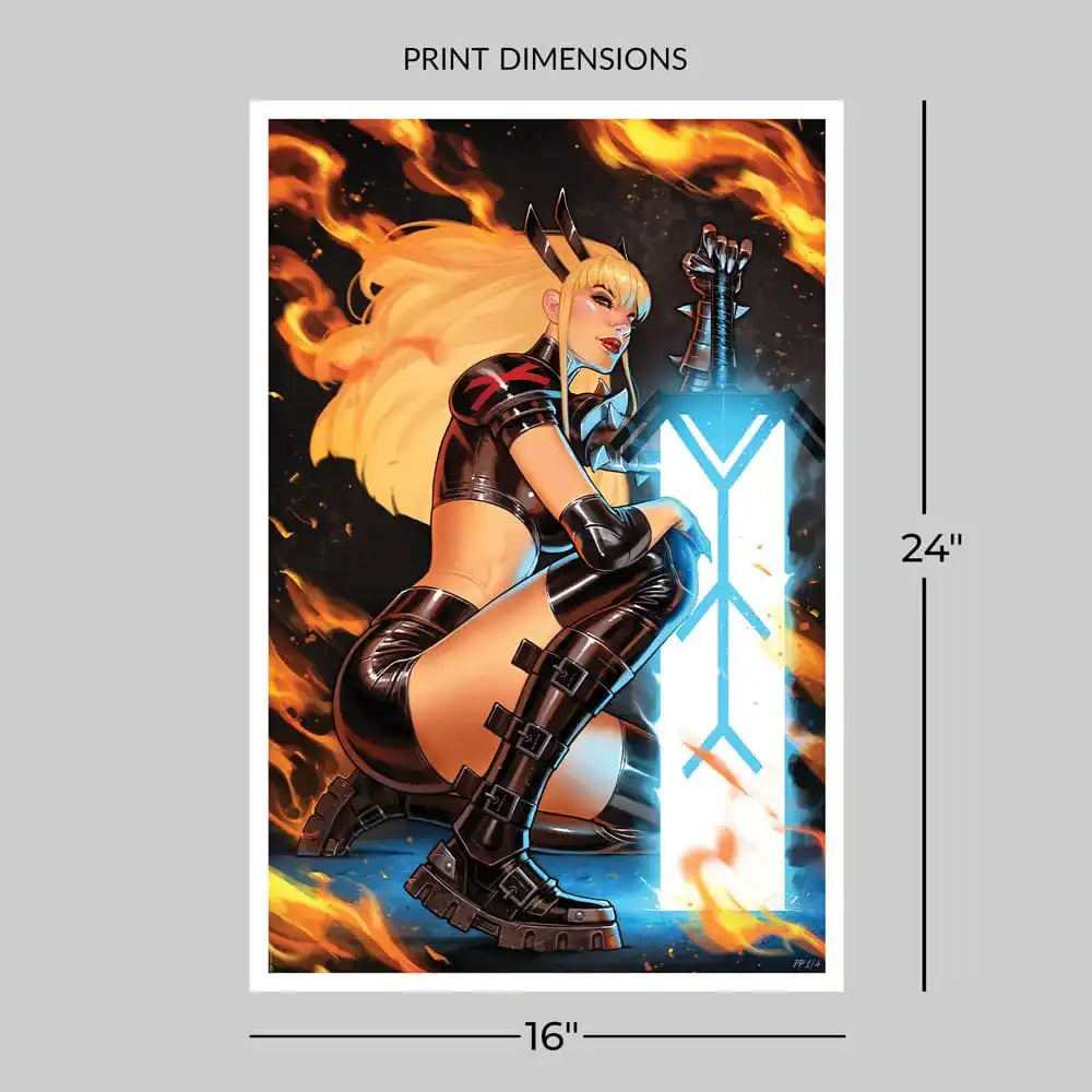 Marvel Kunstdruck Magik: The Mystic Mutant 61 x 41 cm - ungerahmt - Smalltinytoystore