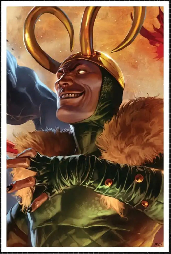 Marvel Kunstdruck Siege Loki 61 x 41 cm - ungerahmt - Smalltinytoystore