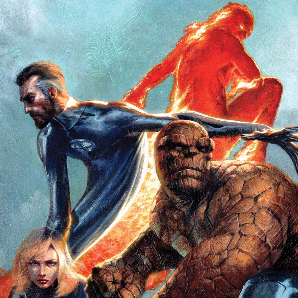 Marvel Kunstdruck The Fantastic Four 41 x 61 cm - ungerahmt - Smalltinytoystore