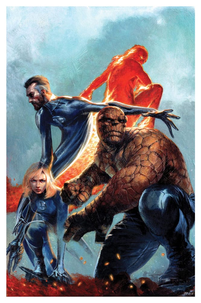 Marvel Kunstdruck The Fantastic Four 41 x 61 cm - ungerahmt - Smalltinytoystore