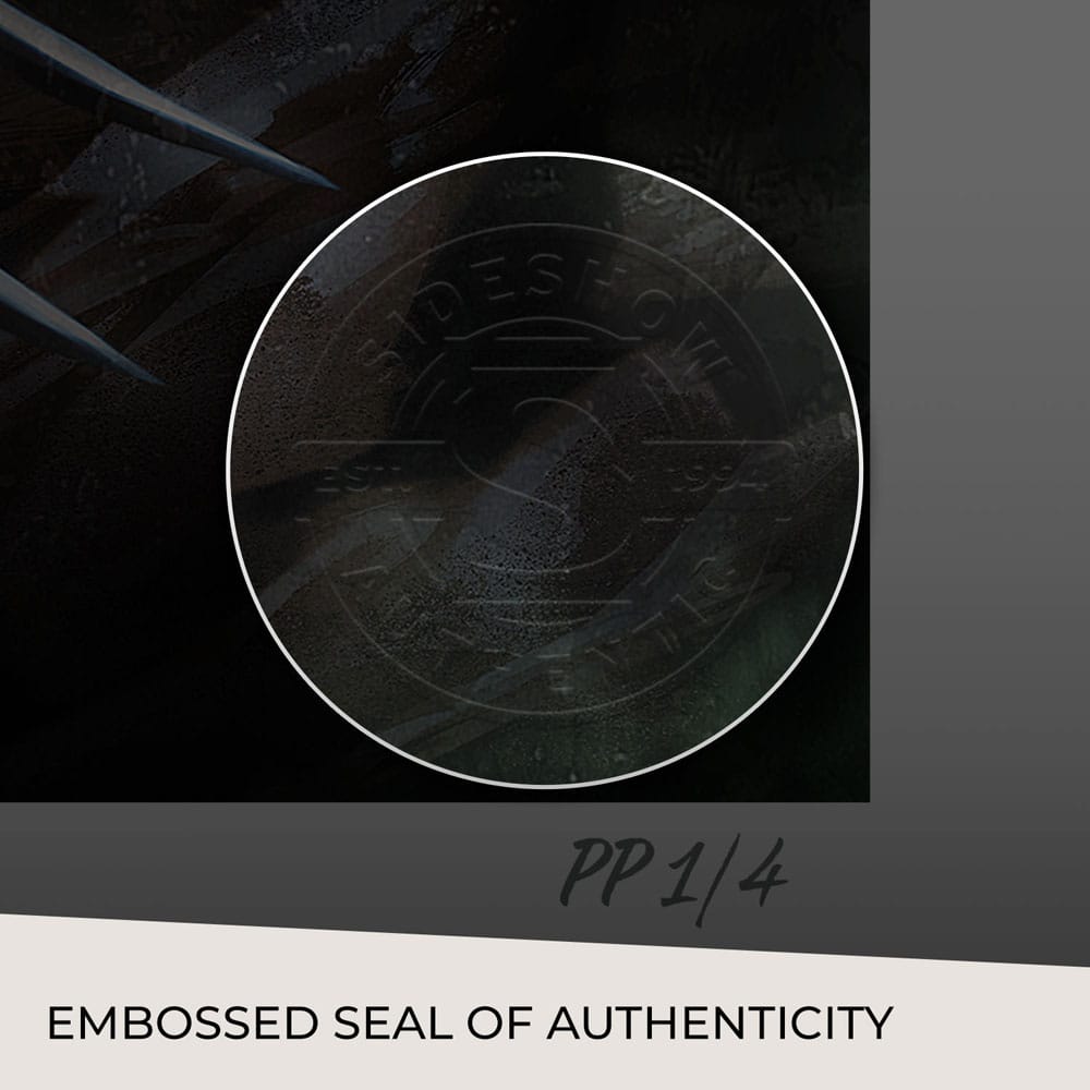 Marvel Kunstdruck Wolverine vs Sabretooth 41 x 61 cm - ungerahmt - Smalltinytoystore