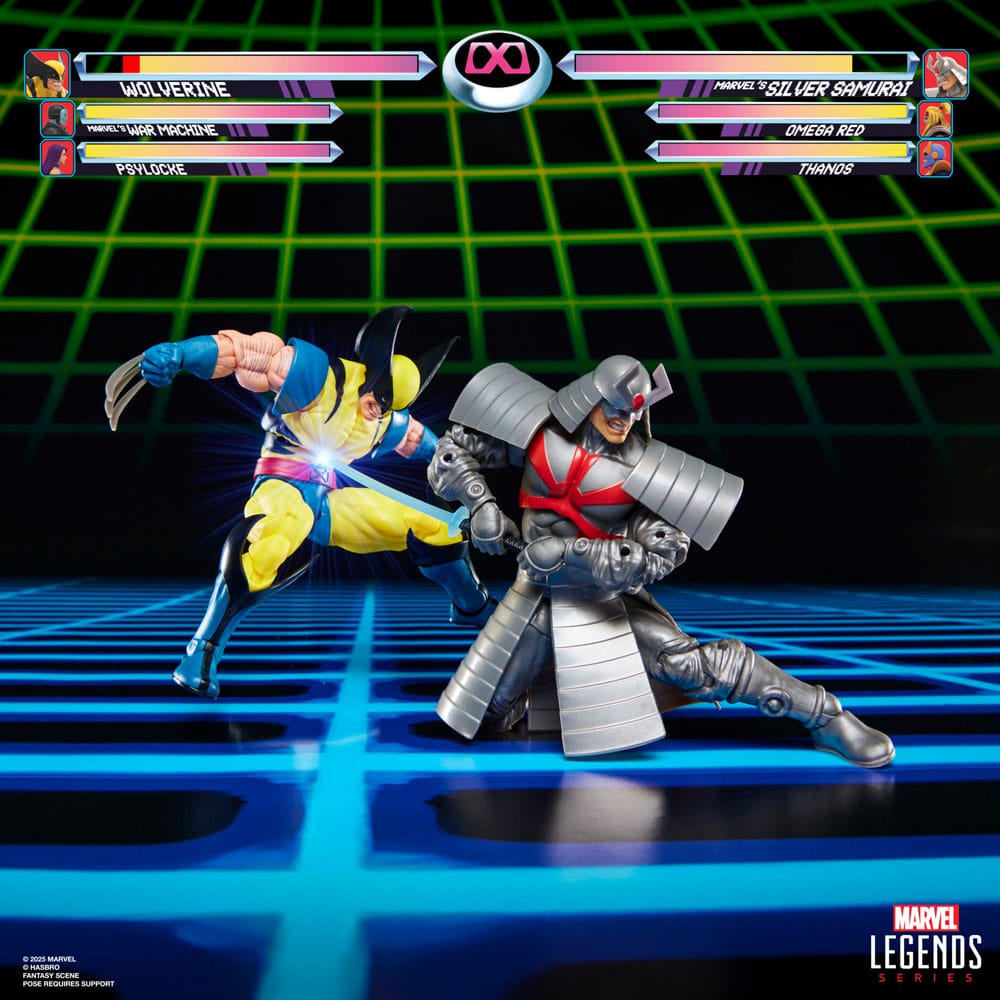 Marvel Legends Gamerverse Actionfiguren 2er-Pack Wolverine vs. Silver Samurai 15 cm - Smalltinytoystore