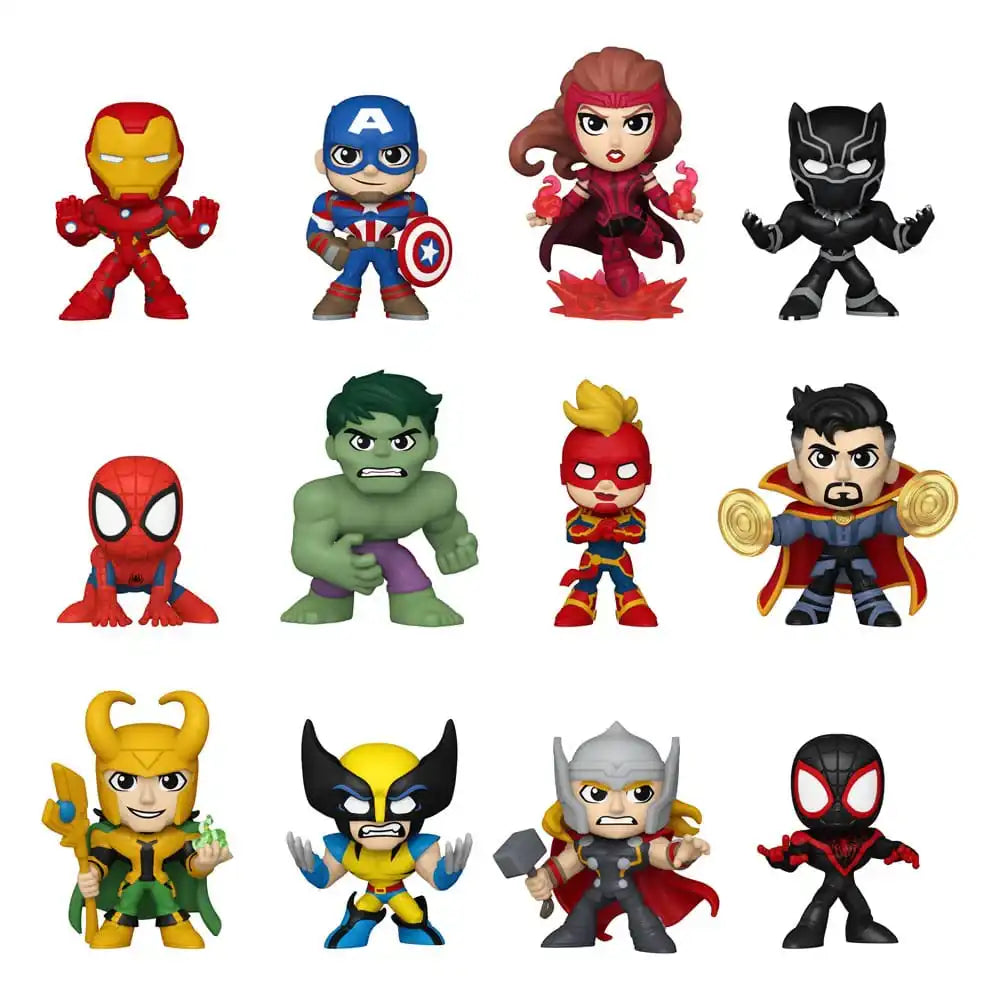 Marvel Mystery Minis Minifiguren New Classics 5 cm Display (12) - Smalltinytoystore