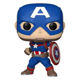 Marvel New Classics POP! Vinyl Figur Captain America 9 cm - Smalltinytoystore