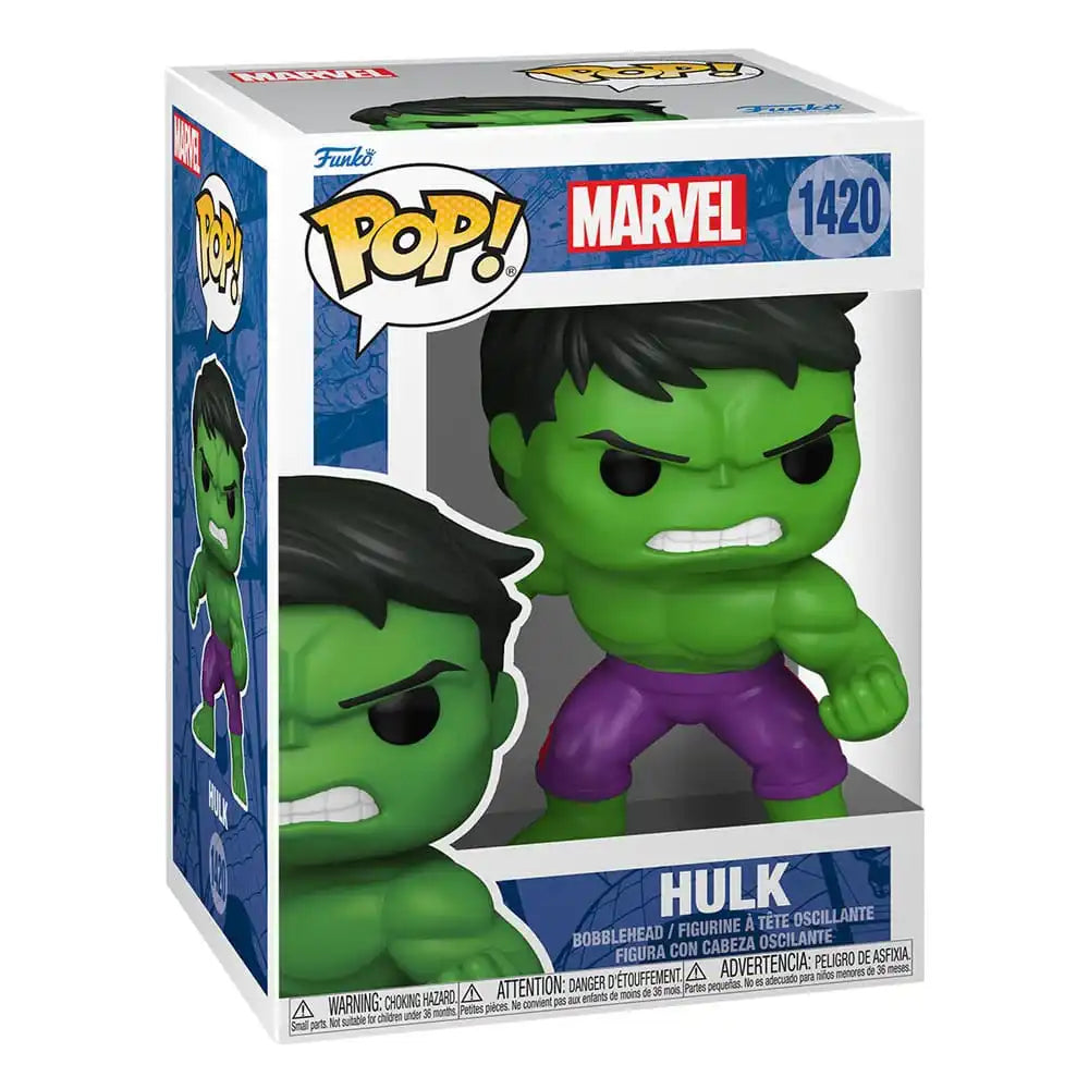 Marvel New Classics POP! Vinyl Figur Hulk 9 cm - Smalltinytoystore