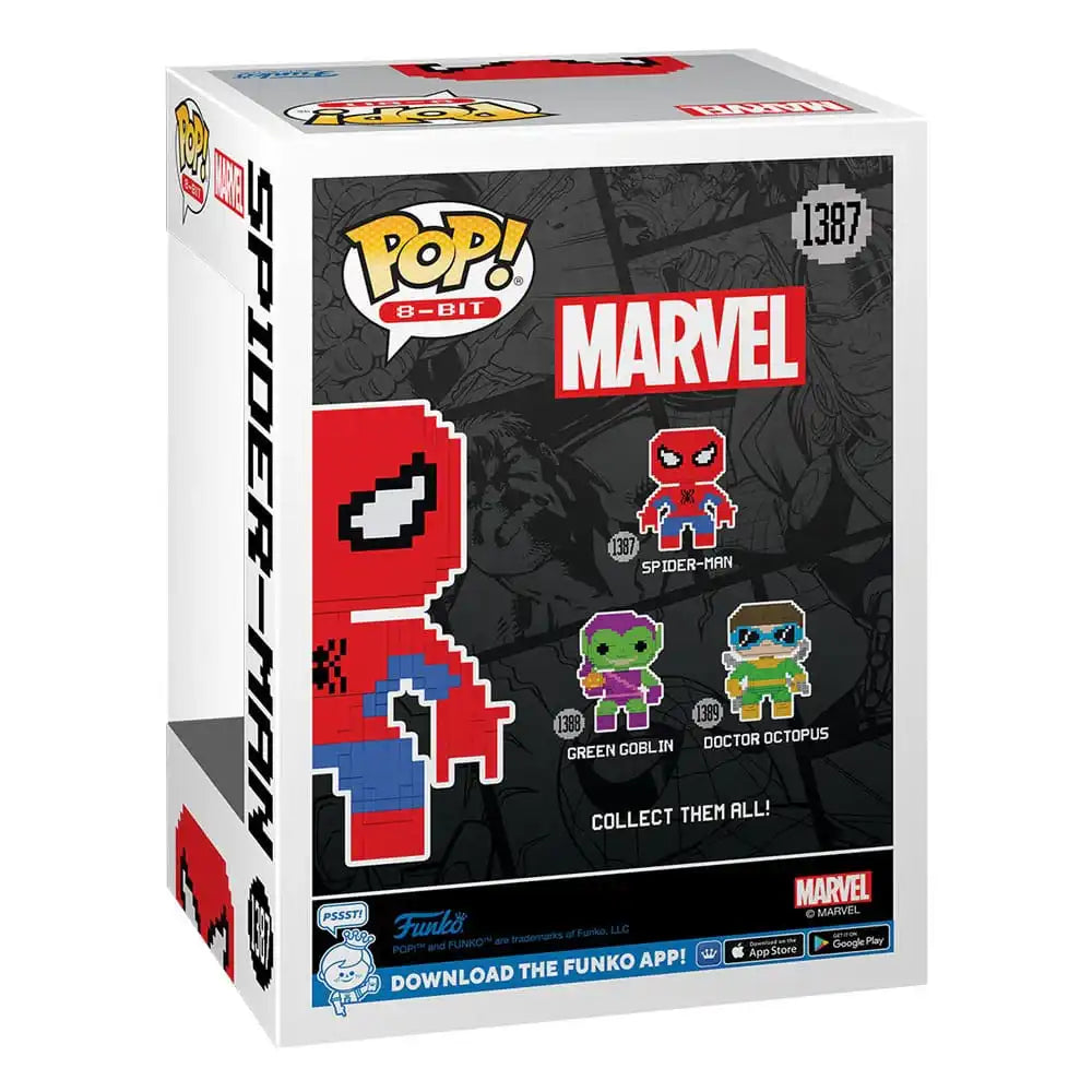 Marvel POP! 8-Bit Vinyl Figur Spider-Man 9 cm - Smalltinytoystore