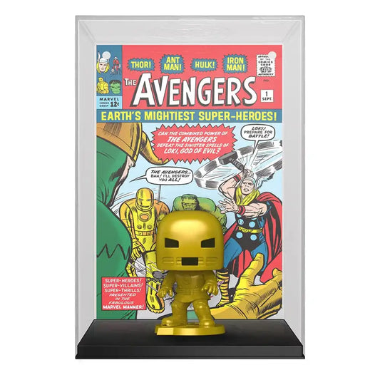 Marvel POP! Comic Cover Vinyl Figur Avengers #1 9 cm - Smalltinytoystore