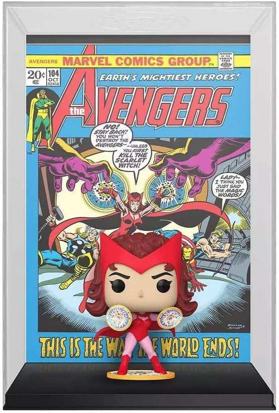 Marvel POP! Comic Cover Vinyl Figur Avengers #104 Exclusives 9 cm - Smalltinytoystore