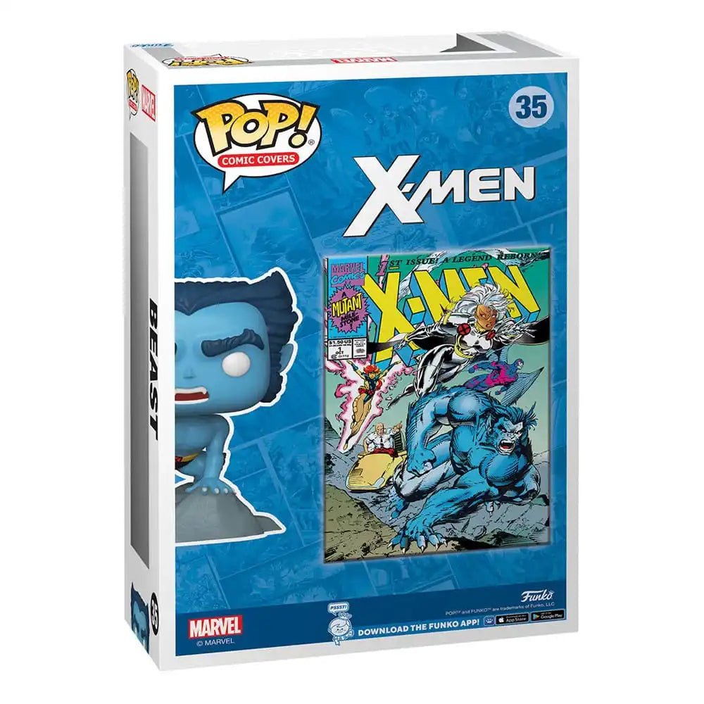 Marvel POP! Comic Cover Vinyl Figur X-Men #1(Beast) 9 cm - Smalltinytoystore
