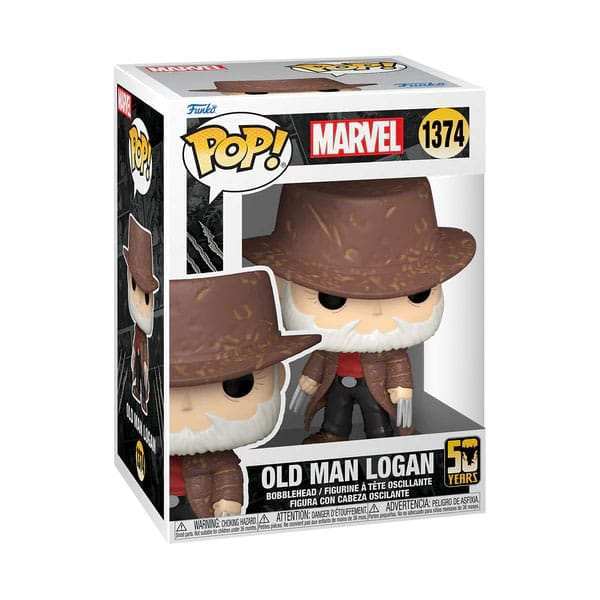 Marvel POP! Marvel Vinyl Figur Wolverine 50th - Ultimate Old Man Logan 9 cm - Smalltinytoystore