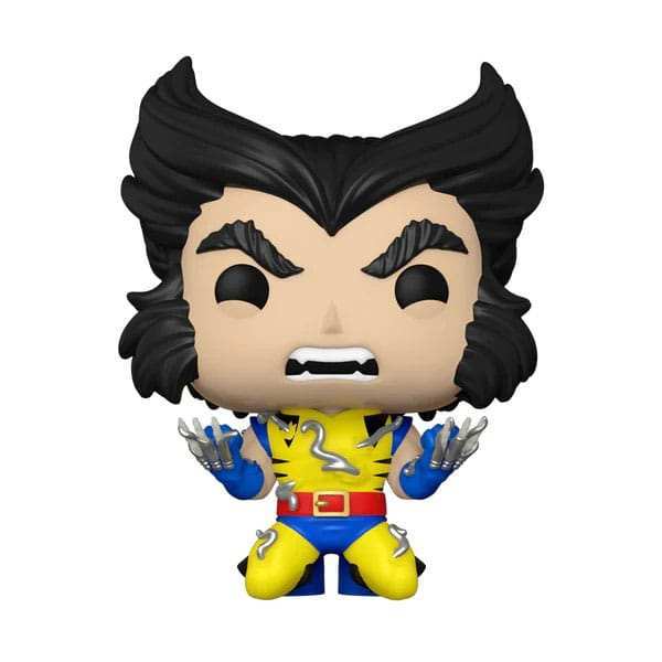 Marvel POP! Marvel Vinyl Figur Wolverine 50th - Ultimate Wolverine w/ Adamantium 9 cm - Smalltinytoystore
