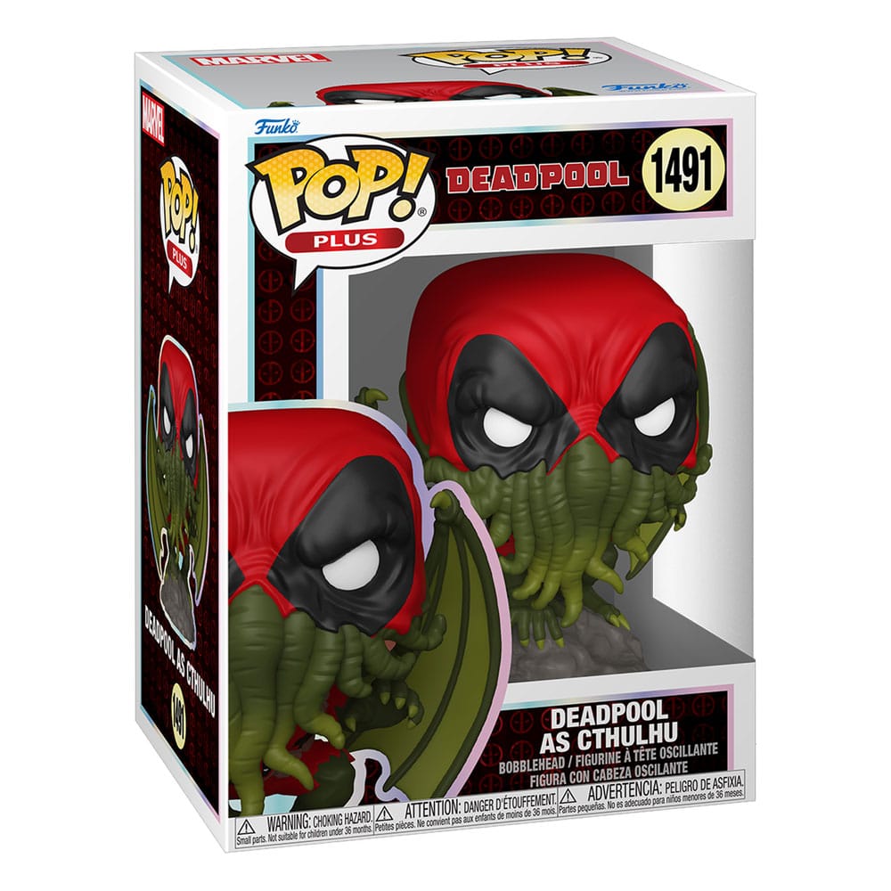 Marvel POP! Plus Vinyl Figur Deadpool as Cthulhu 9 cm - Smalltinytoystore