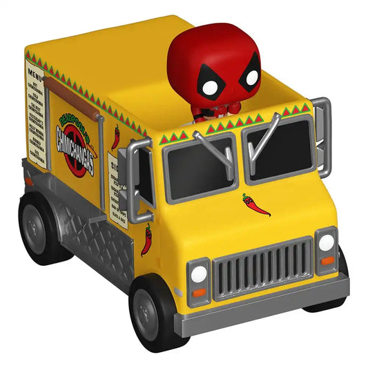 Marvel POP! Rides Vinyl Figur Deadpool w/Chimichanga Truck 2,5 cm - Smalltinytoystore