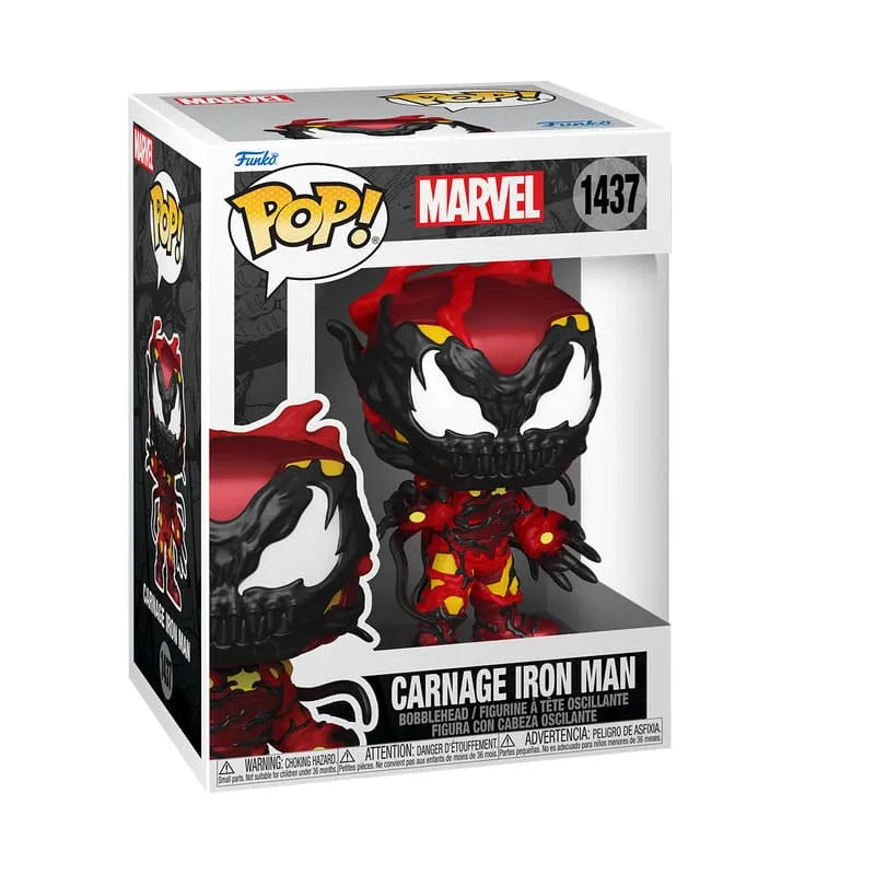 Marvel POP! Vinyl Figur Carnageized - Iron Man 9 cm - Smalltinytoystore