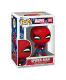Marvel POP! Vinyl Figur Holiday Spiderman w/Open gift 9 cm - Smalltinytoystore
