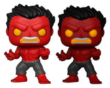 Marvel POP! Vinyl Figur Red Hulk w/(GW)Chase 9 cm Sortiment (6) - Smalltinytoystore