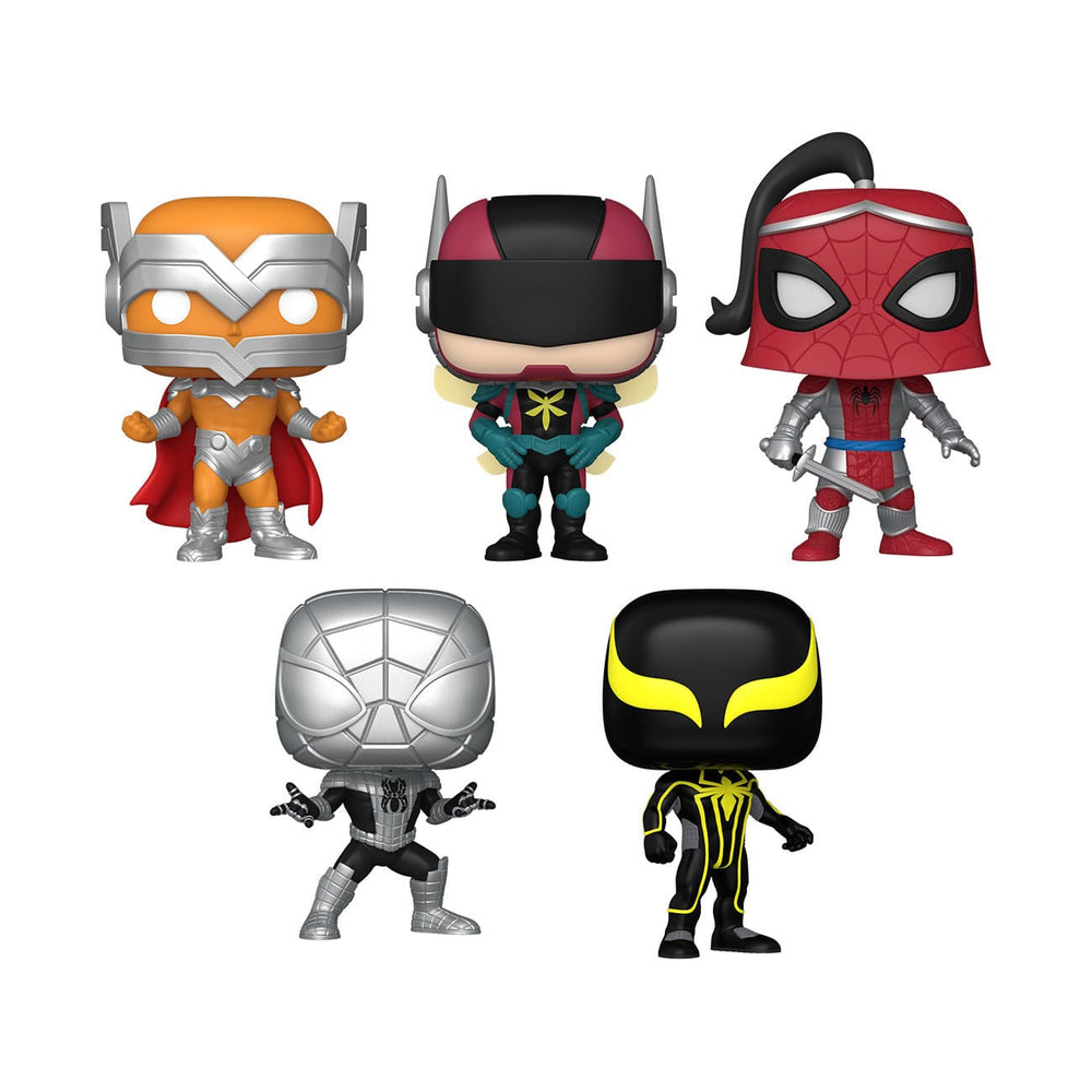 Marvel POP! Vinyl Figuren 5er-Pack Year of the Spider Special Edition 9 cm - Smalltinytoystore