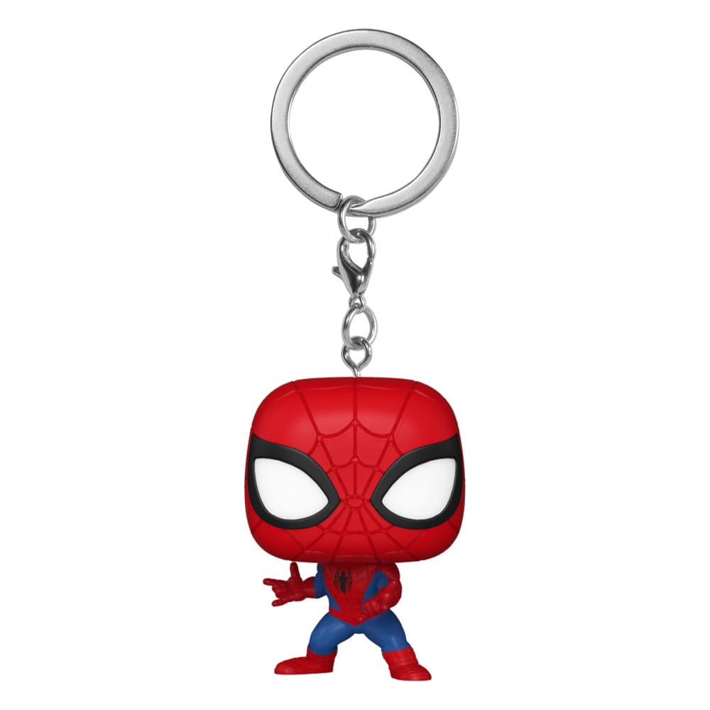 Marvel POP! Vinyl Schlüsselanhänger 4 cm New Classics - Spider-Man Display (12) - Beschädigte Verpackung - Smalltinytoystore