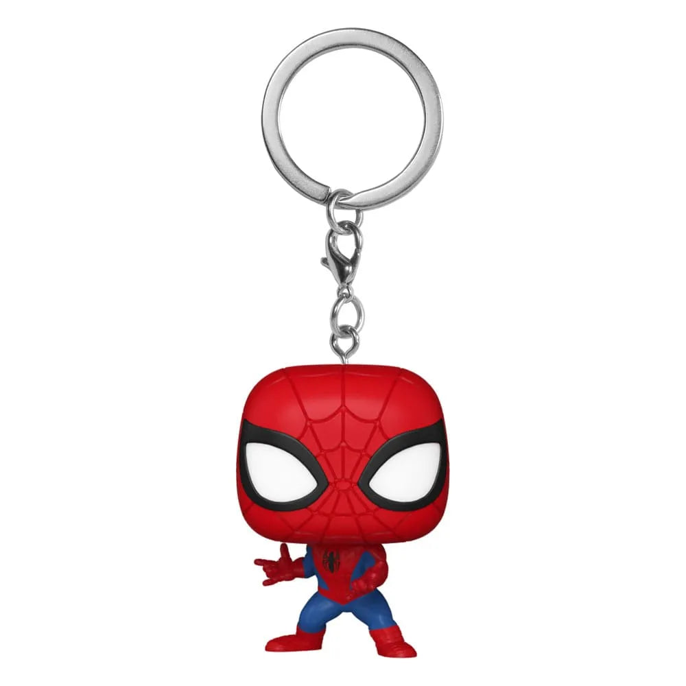 Marvel POP! Vinyl Schlüsselanhänger 4 cm New Classics - Spider-Man Display (12) - Smalltinytoystore