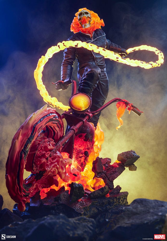 Marvel Premium Format Statue Ghost Rider (Classic Variant) 53 cm - Smalltinytoystore