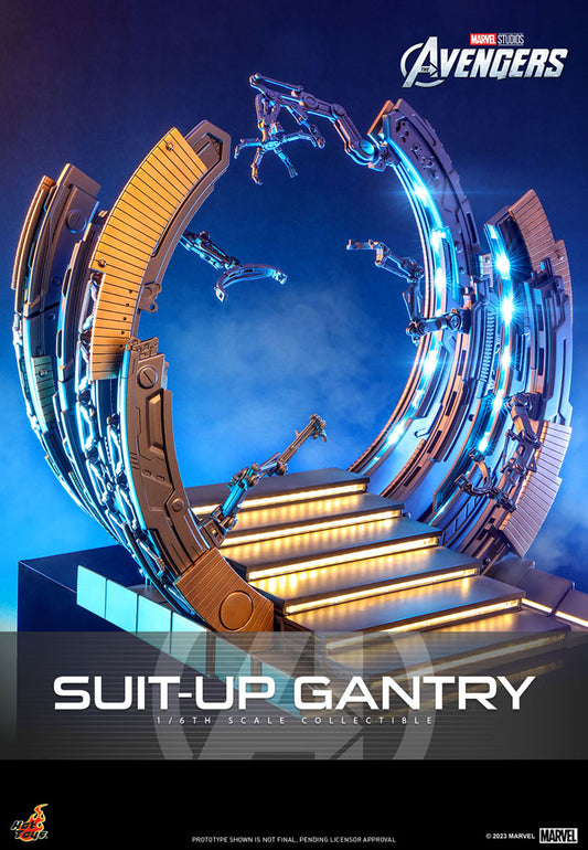 Marvel's The Avengers Accessories Collection Series Zubehör-Set Iron Man Suit-Up Gantry - Smalltinytoystore