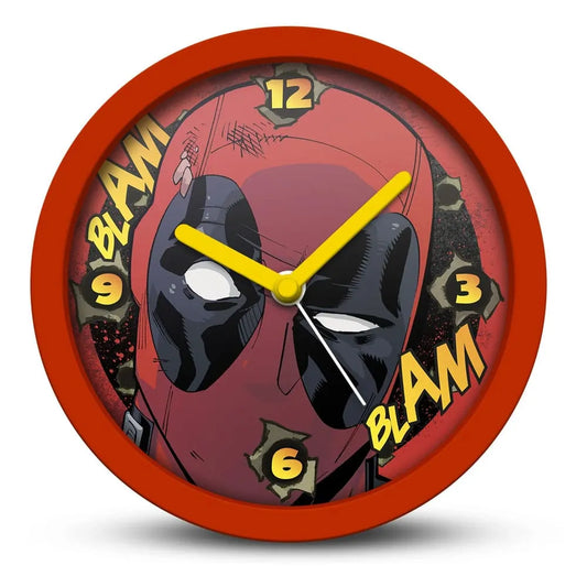 Marvel Schreibtischuhr Deadpool Blam Blam - Smalltinytoystore