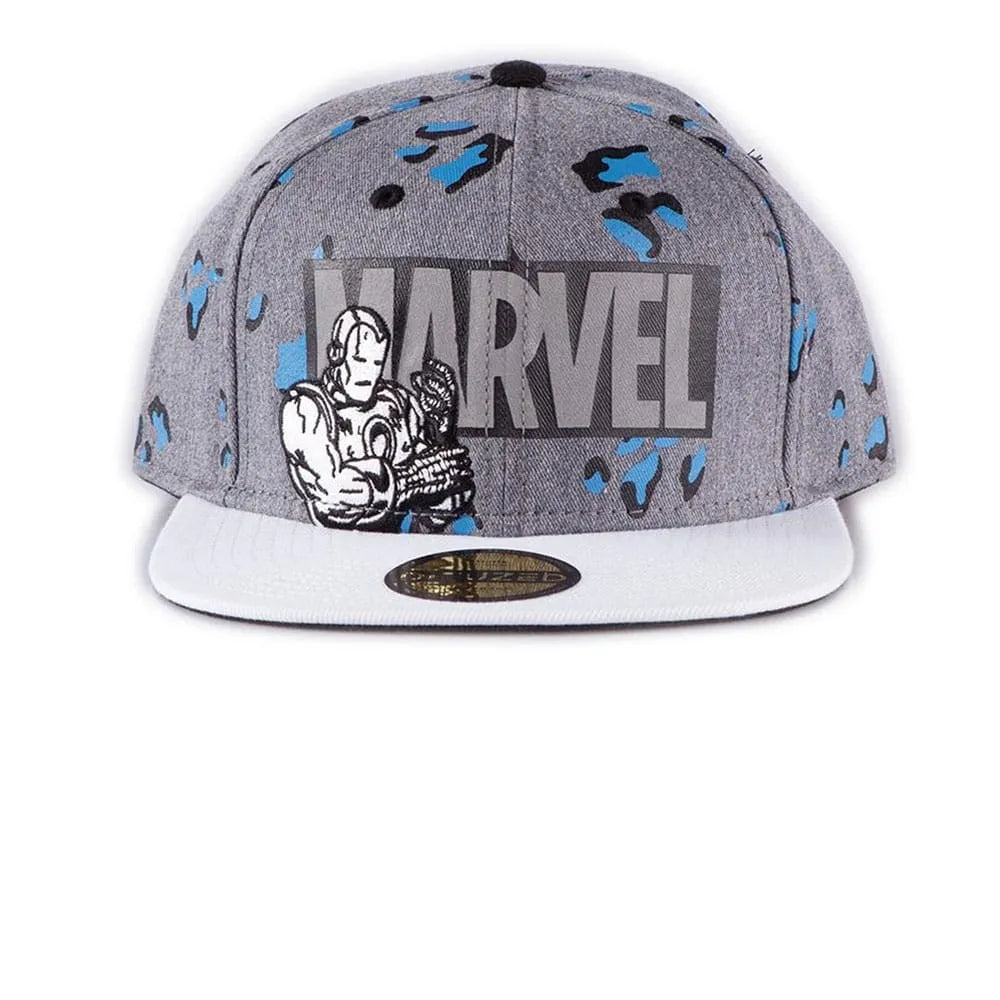 Marvel Snapback Cap Logo Retro Classic AOP - Smalltinytoystore