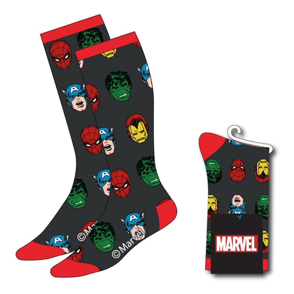 Marvel Socken Avengers Faces 38-45 - Smalltinytoystore