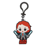 Marvel Soft Touch PVC Taschenanhänger Black Widow - Smalltinytoystore