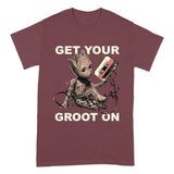 Marvel T-Shirt Guardians Of The Galaxy Vol. 2 Get Your Groot On - Smalltinytoystore