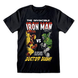 Marvel T-Shirt Iron Man vs Doom Größe L - Smalltinytoystore
