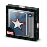 Marvel Tagebuch Geschenkbox Captain America