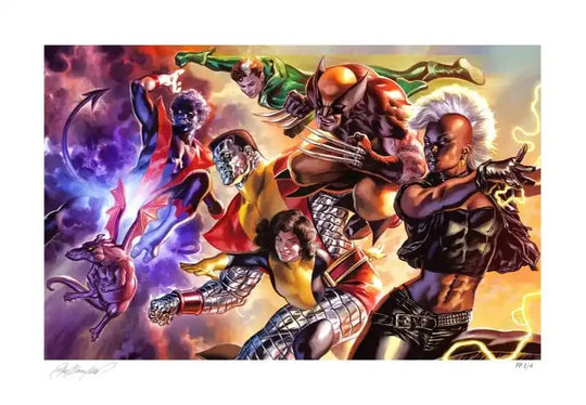 Marvel X-Men Kunstdruck The X-Men by Felipe Massafera 46 x 66 cm - ungerahmt