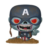 Marvel Zombies POP! Vinyl Figur Captain America 9 cm - Smalltinytoystore