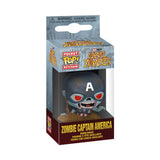 Marvel Zombies POP! Vinyl Schlüsselanhänger 4 cm Captain America Display (12) - Smalltinytoystore