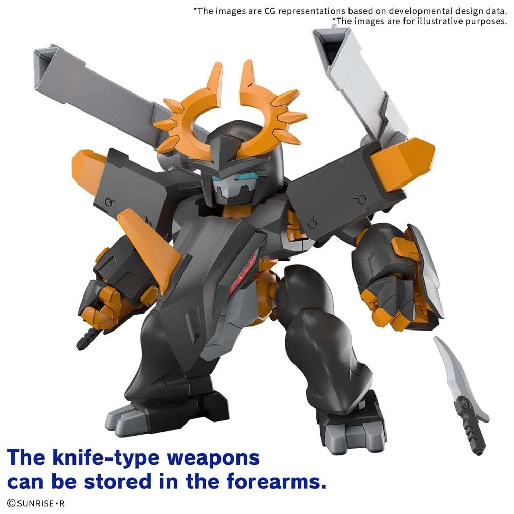 Mashin Hero Wataru Plastic Model Kit Jyugohmaru - Smalltinytoystore