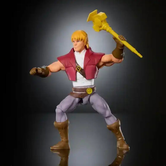 Masters of the Universe 200X Origins Cartoon Collection Prince Adam 2026 EU CARD