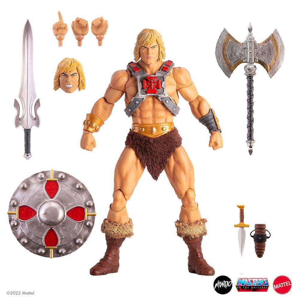 Masters of the Universe Actionfigur 1/6 He-Man Regular Edition 30 cm MONDO - Smalltinytoystore
