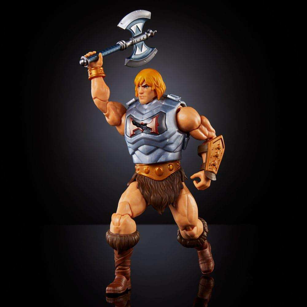 Masters of the Universe Masterverse Battle Armor He-Man 2024 EU CARD - Smalltinytoystore