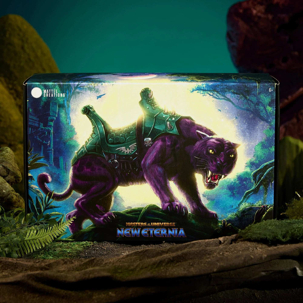 Masters of the Universe Masterverse Panthor New Eternia Mattel Creations - Smalltinytoystore