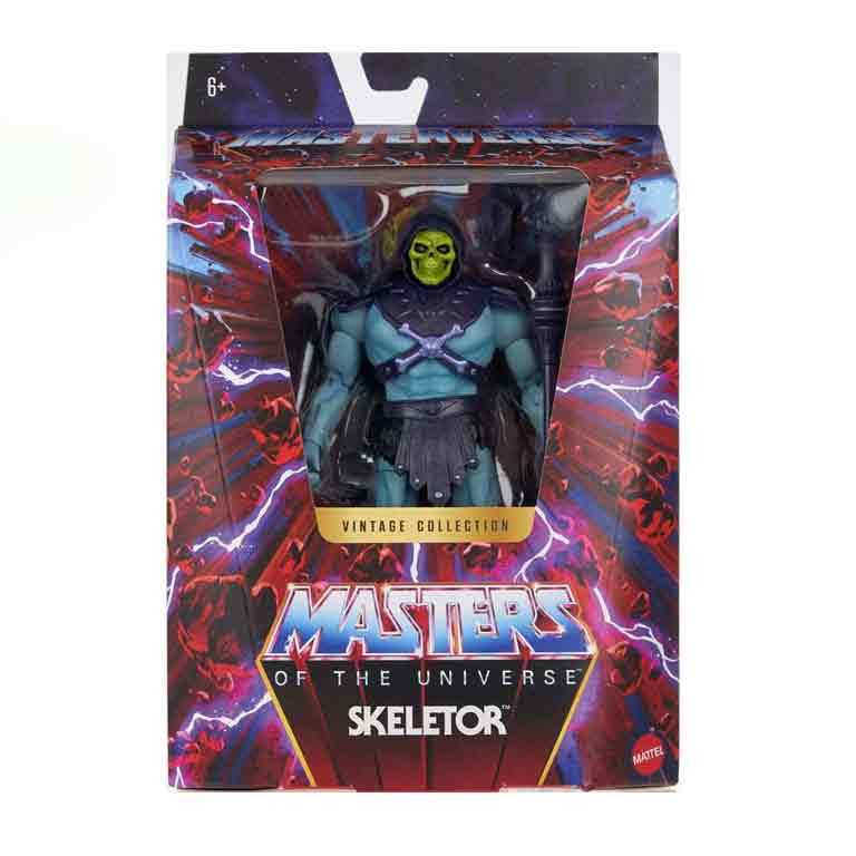 Masters of the Universe Masterverse Vintage Collection Skeletor 2025 EU CARD - Smalltinytoystore