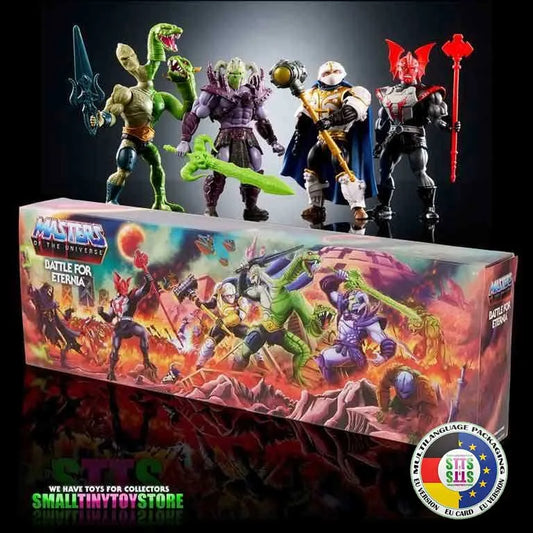Masters of the Universe Origins Battle for Eternia Action Figure 4-Pack EU BOX - Smalltinytoystore