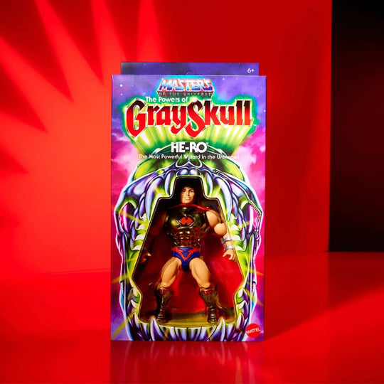 Masters of the Universe Origins He-Ro Mattel Creations US CARD - Smalltinytoystore
