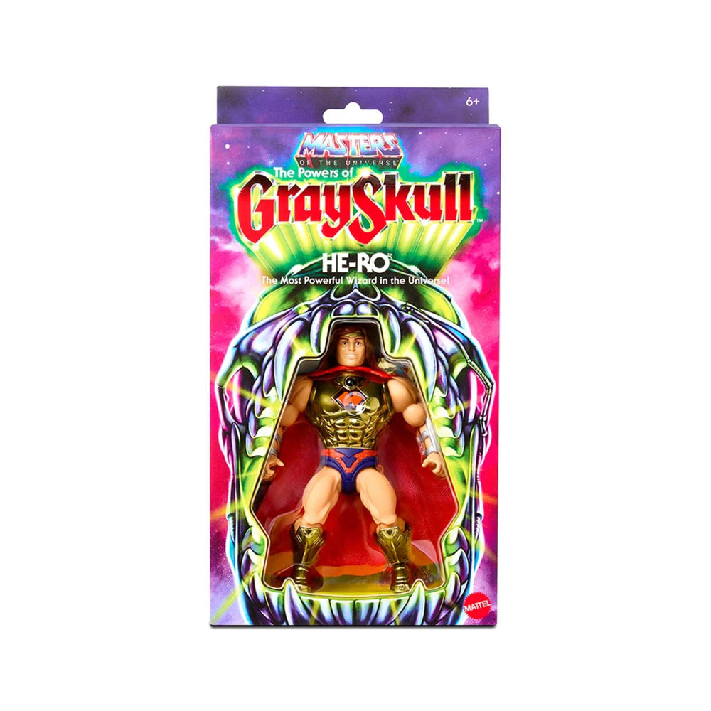 Masters of the Universe Origins He-Ro Mattel Creations US CARD - Smalltinytoystore