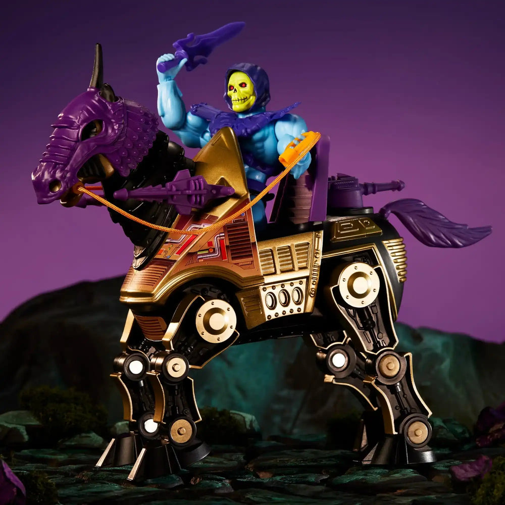 Masters of the Universe Origins Night Stalker Vehicle Mattel Creations US CARD - Smalltinytoystore