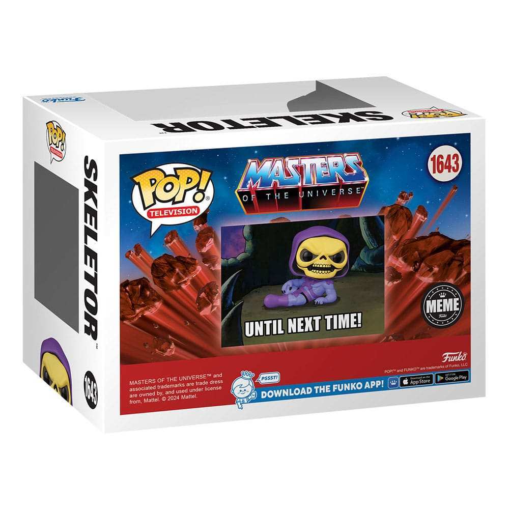Masters of the Universe POP! TV Vinyl Figur Skeletor (Meme) 9 cm - Smalltinytoystore