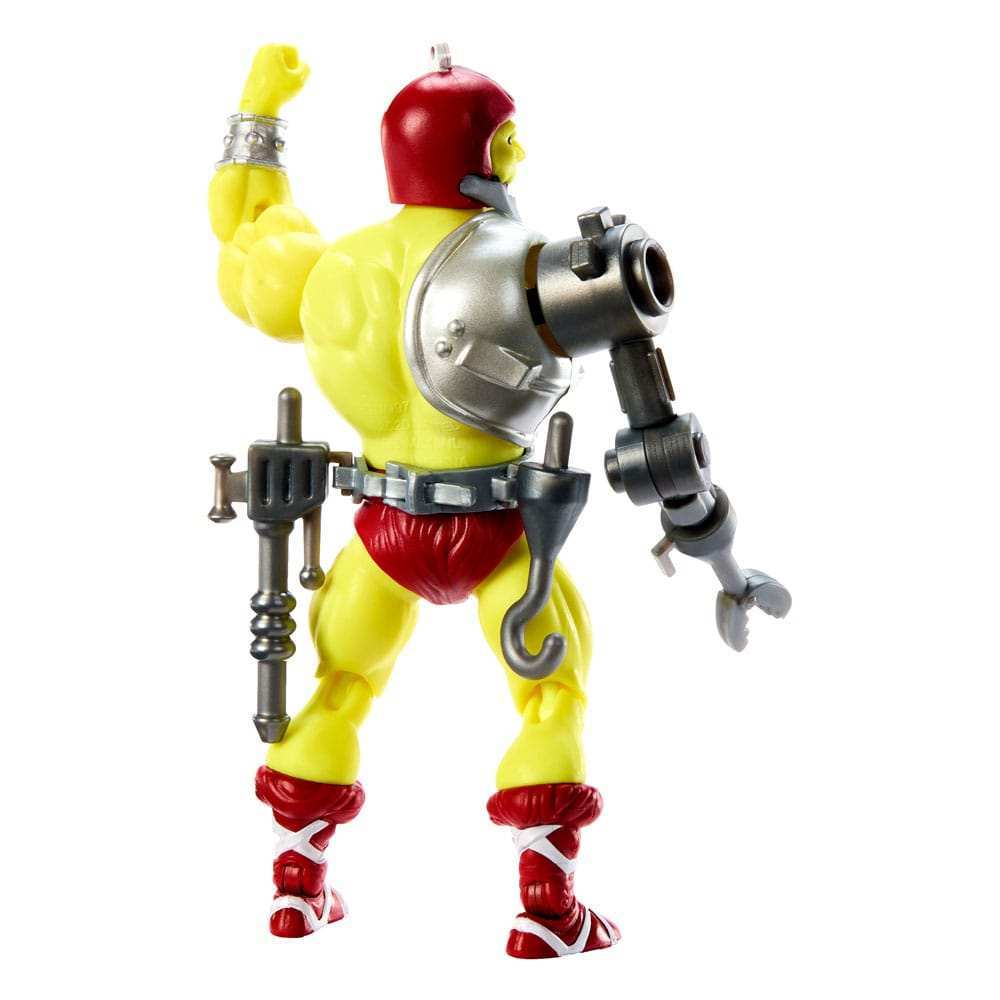 Masters of the Universe Trap Jaw Gelb Origins EU-Card New Release - Smalltinytoystore