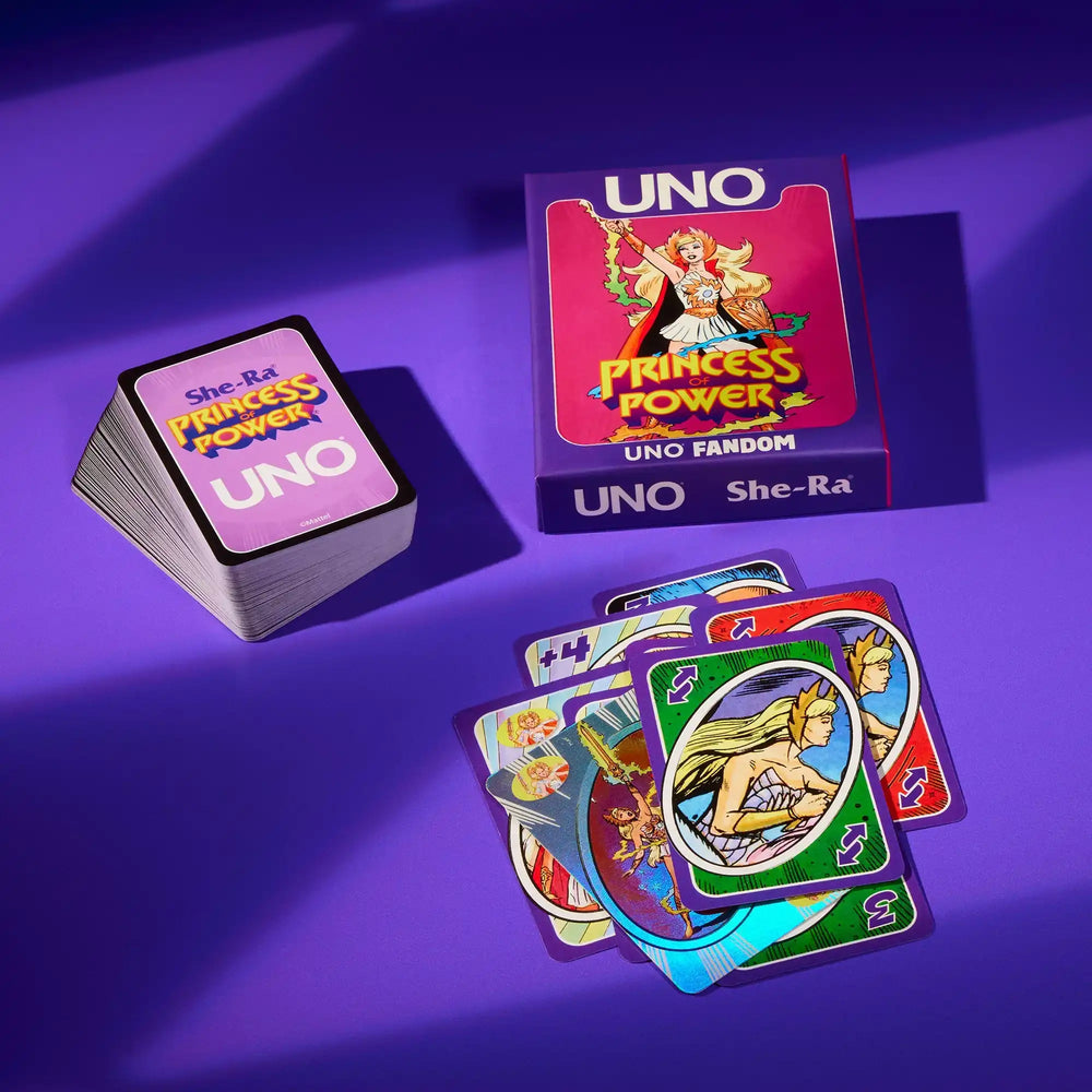 Masters of the Universe UNO Fandom She-Ra: Princess of Power Deck Mattel Creations - Smalltinytoystore